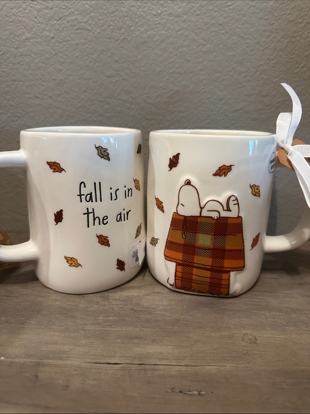 Rae Dunn/Peanuts Snoopy Fall Is In The Air Mug